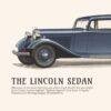 1933 Lincoln Sedan