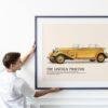 1933 Lincoln V-12 Phaeton, American Car, Car Enthusiast Decor, Gallery Matte