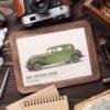 1933 Lincoln Coupe, American Car, Car Enthusiast Decor, Gallery Matte