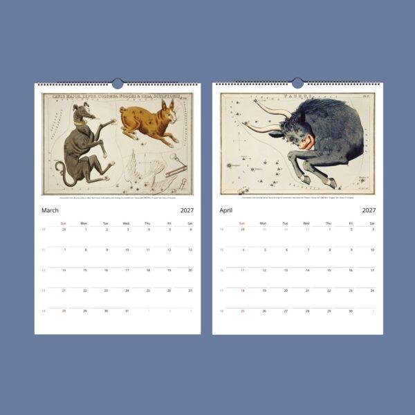 Sidney Hall Wall Calendar
