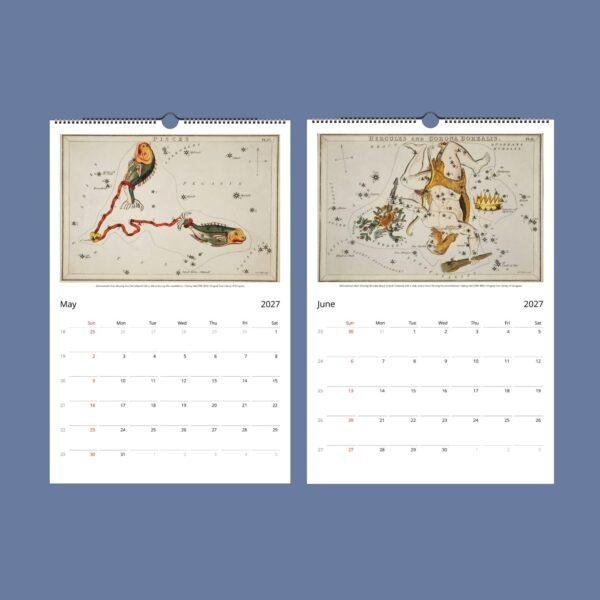 Sidney Hall Wall Calendar