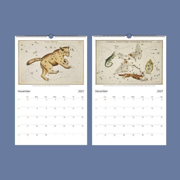 Sidney Hall Wall Calendar