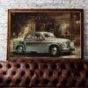 Rover P4 Print - Vintage Car Wall Art, Car Lover Gift, Gallery Matte