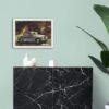 Rover P4 Print - Vintage Car Wall Art, Car Lover Gift, Gallery Matte