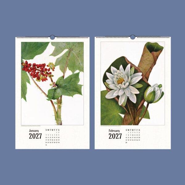 Wild Flowers Wall Calendar