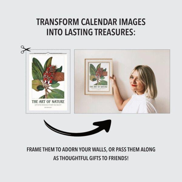 Wild Flowers Wall Calendar