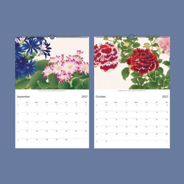 Eastern Elegance Wall Calendar