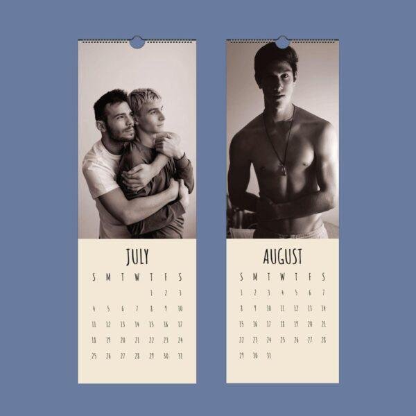 Gay Couple Wall Calendar