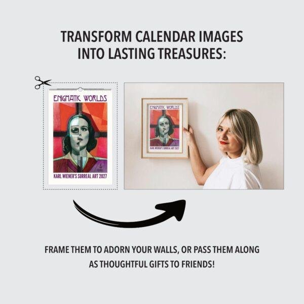 Surreal Artwork Wall Calendar