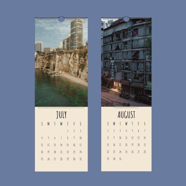 Beirut Wall Calendar