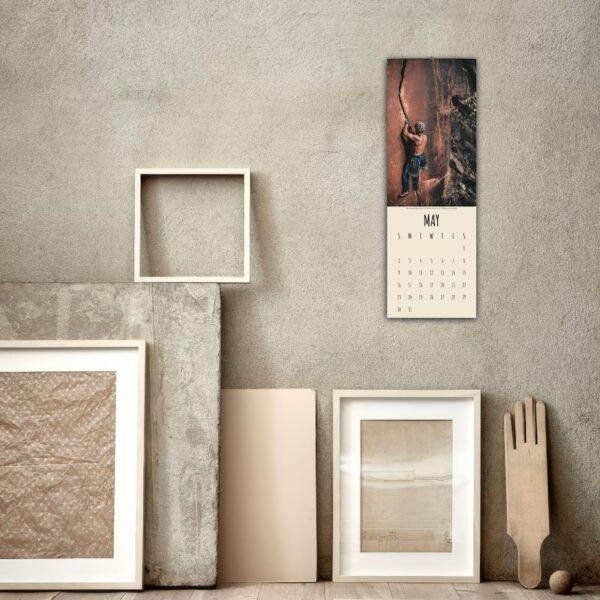 Climb On Wall Calendar