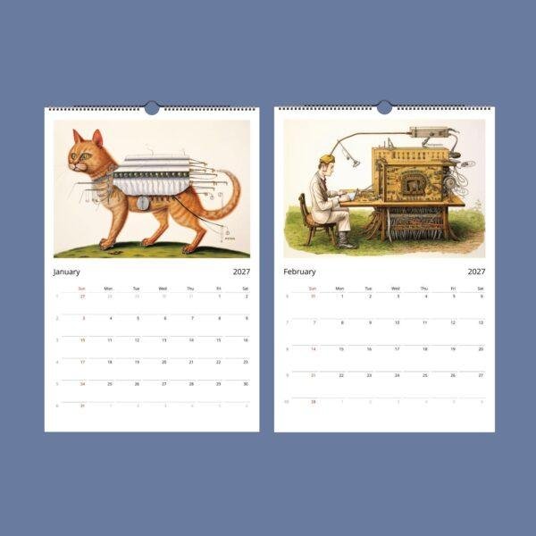 Surrealist Wall Calendar