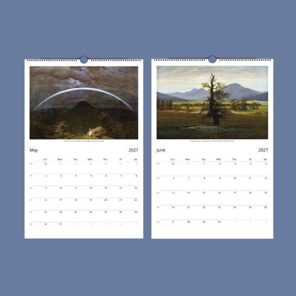 Caspar David Friedrich Wall Calendar