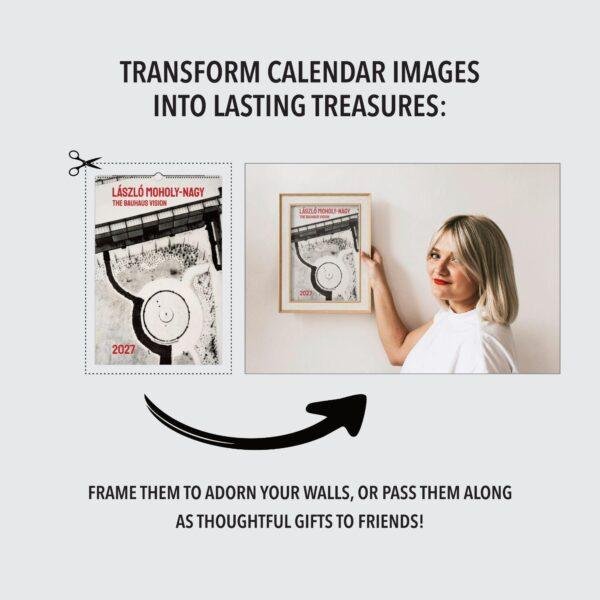 Laszlo Moholy Nagy Wall Calendar
