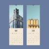 Modern Architecture Wall Calendar