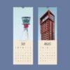 Modern Architecture Wall Calendar