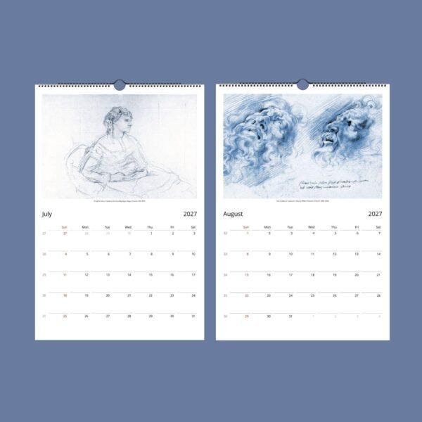 Seasons of Art Wall Calendar