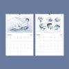 Seasons of Art Wall Calendar