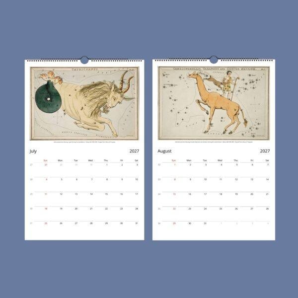 Sidney Hall Wall Calendar