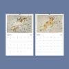 Sidney Hall Wall Calendar