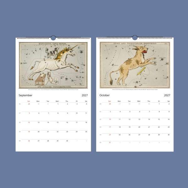 Sidney Hall Wall Calendar