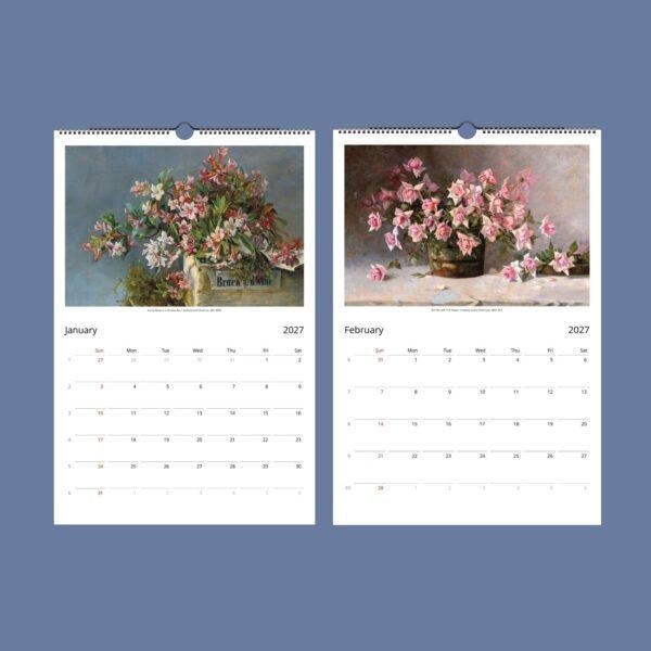 Rose Bouquet Wall Calendar