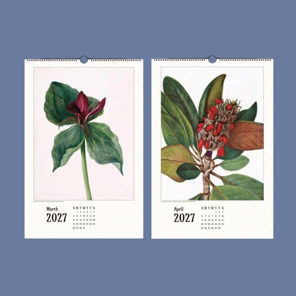 Wild Flowers Wall Calendar