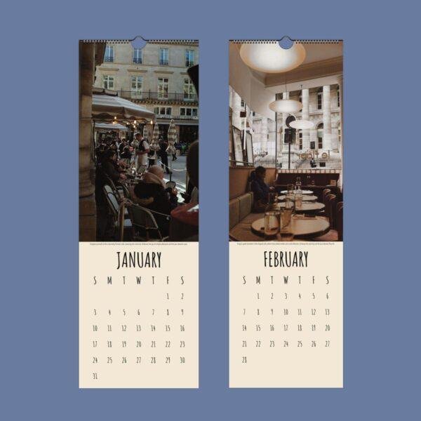 Parisian Dreams Wall Calendar