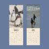 Penguin Wall Calendar