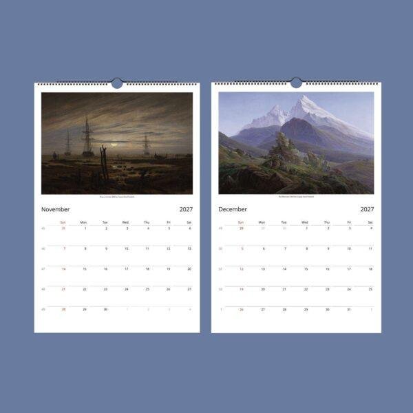 Caspar David Friedrich Wall Calendar