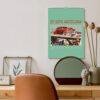 De Soto Americana 2027 Classic Car Calendar on wall