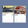 2027 vintage De Soto car calendar November and December pages