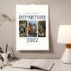 Max Beckmann's Departure 2027 wall calendar with triptych artwork