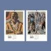 2027 wall calendar featuring Max Beckmann expressionist paintings