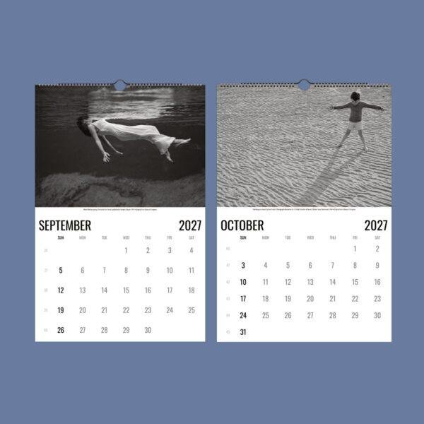 2027 wall calendar showing September and October months