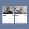 2027 wall calendar showing November and December months