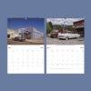 2027 wall calendar featuring vintage cars May and June
