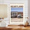 Heartland 2027 wall calendar featuring vintage trucks on Route 66