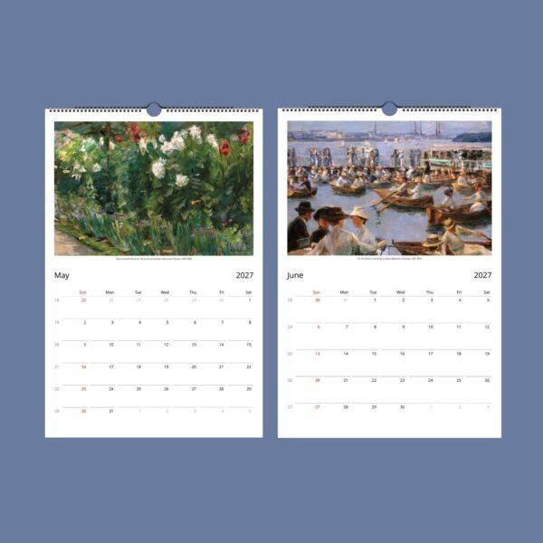 Max Liebermann Wall Calendar