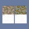 Art Deco Butterfly Wall Calendar