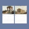 Mediterranean Art Wall Calendar – Luigi Mayer, Ancient Empire Illustrations, Semi-Glossy Paper
