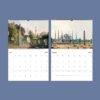 Mediterranean Art Wall Calendar – Luigi Mayer, Ancient Empire Illustrations, Semi-Glossy Paper