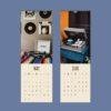 Record Player Wall Calendar