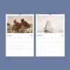 2027 wall calendar featuring Winslow Homer paintings November December