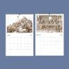 2027 wall calendar featuring Albrecht Dürer engravings January February
