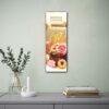 Birthday calendar with cake and donuts hanging on wall