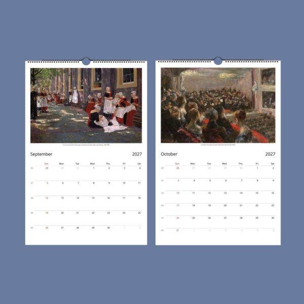 Max Liebermann Wall Calendar