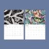 Art Deco Butterfly Wall Calendar