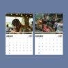 2027 wall calendar showing January and February pages
