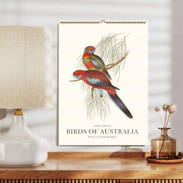 Bird Watching John Gould Wall Calendar